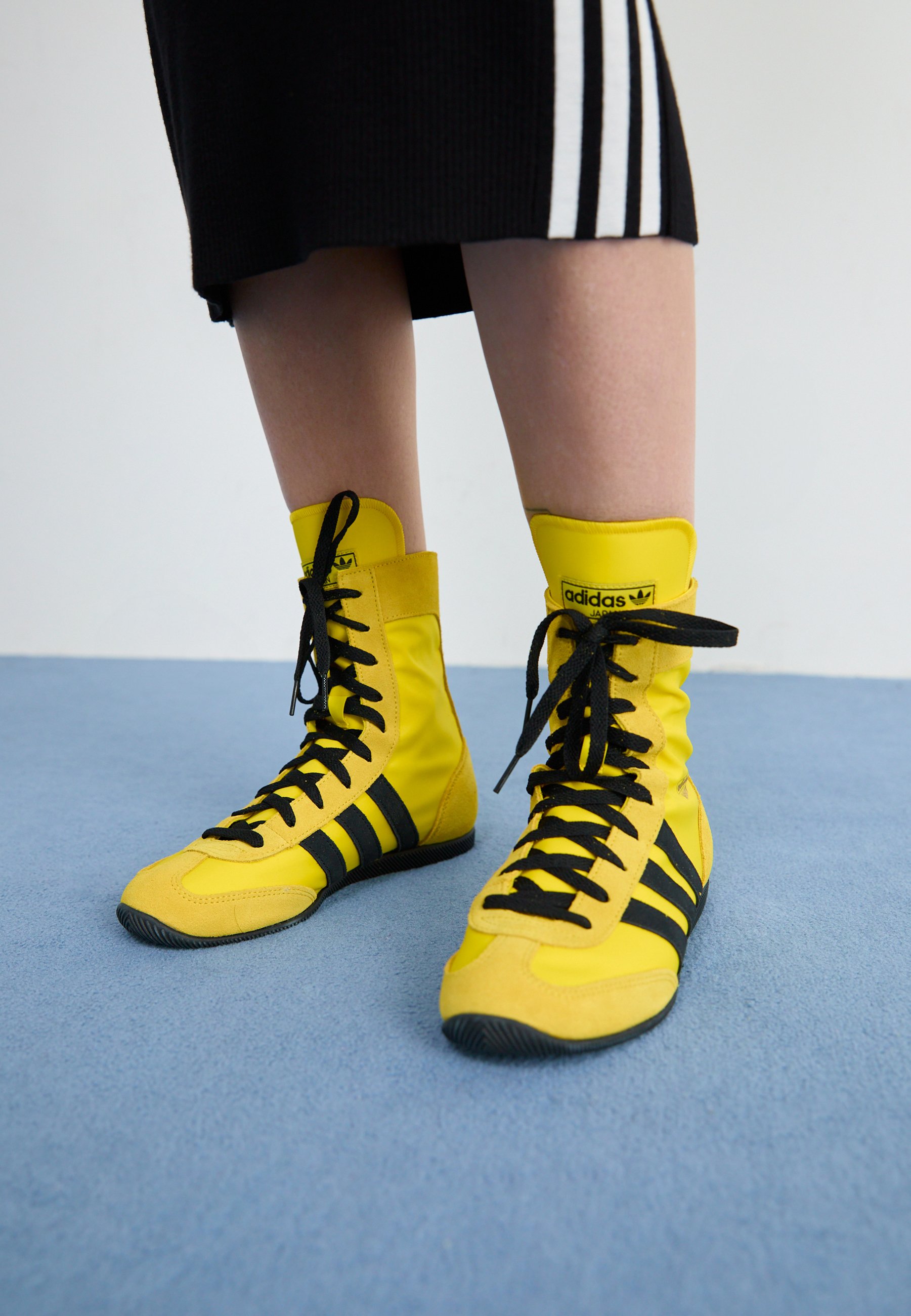 adidas Originals JAPAN H - Sneakersy wysokie/żółty - Zalando.pl