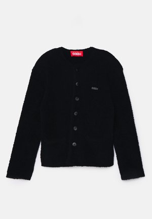 SPONGE JANKER UNISEX - Cardigan - black