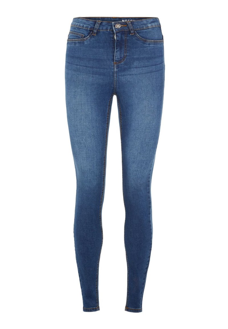 Noisy May NMCALLIE HW SKINNY BLACK JEANS FWD - Jeans Skinny Fit - black