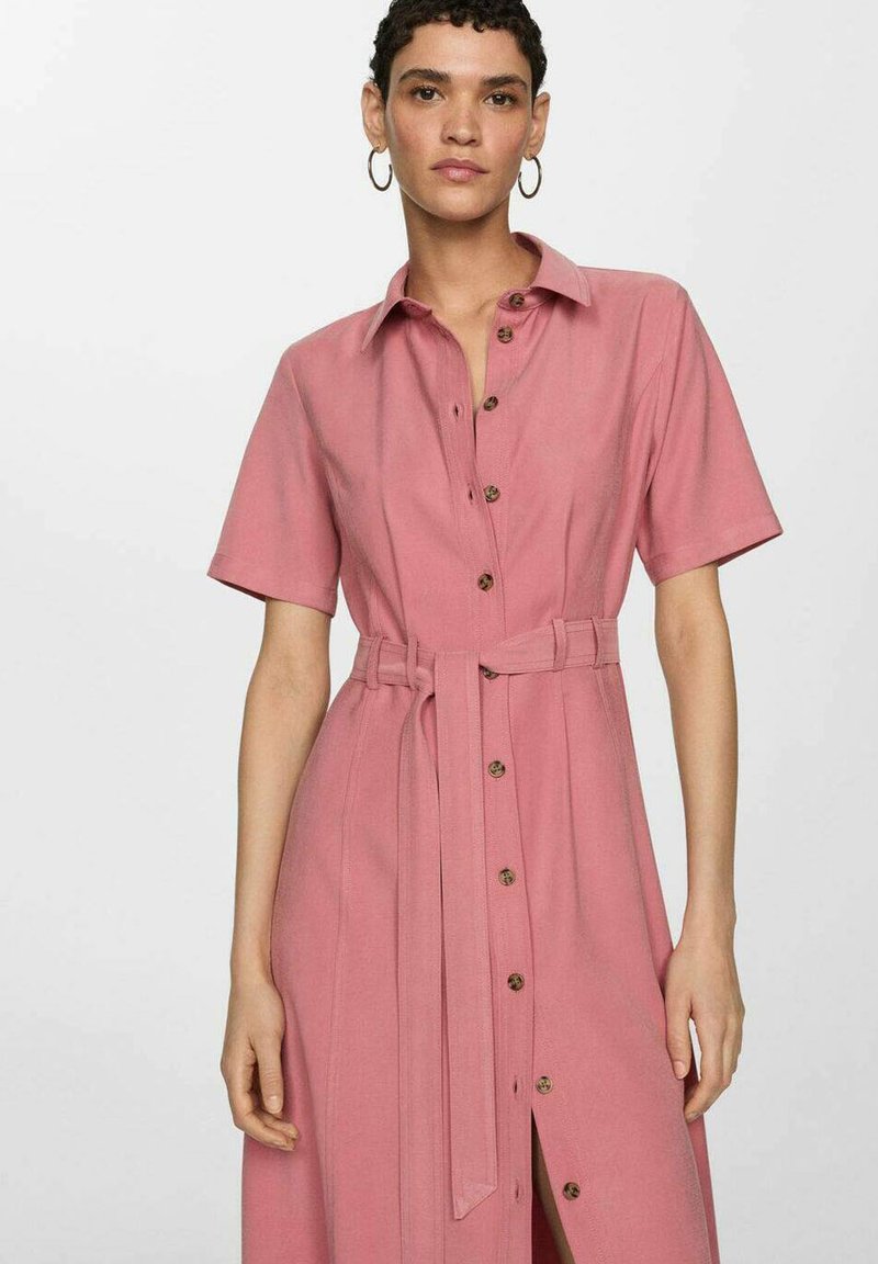 chinese dress ladies AMANI FRONT TIE SHIRT MINI DRESS – Mable Clothing