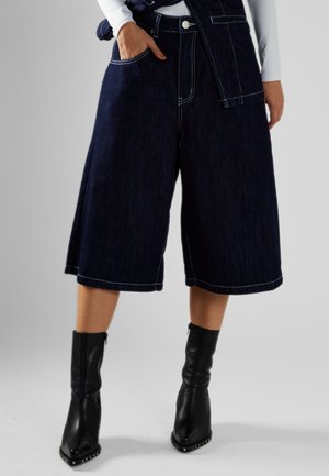 Jeansshort - raw denim