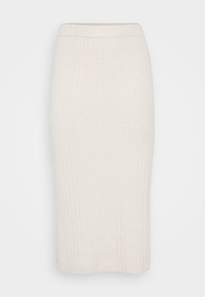 ONLY Carmakoma CARJEANETT LIFE SKIRT - Pouzdrová sukně - birch