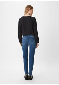 comma casual identity Bluse - schwarz