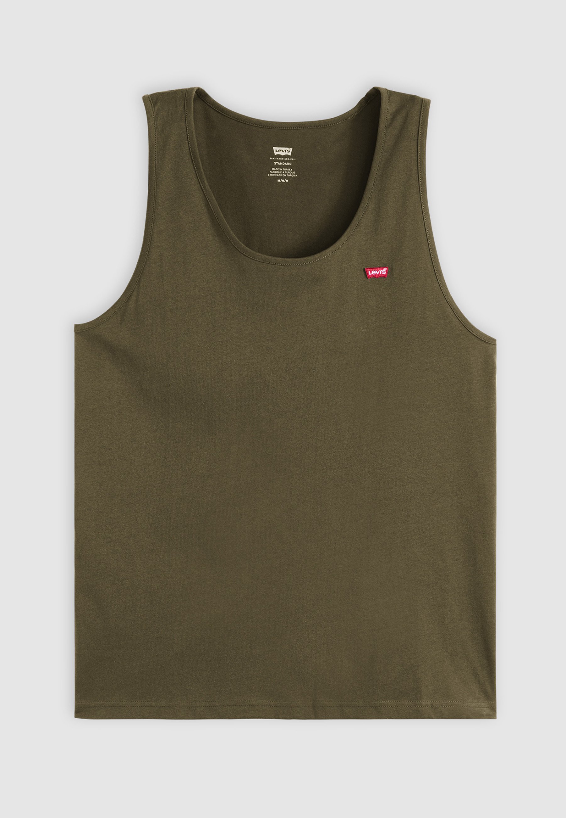 HYKE　OLIVE DRAB　TANK TOP HYKE OLIVE DRAB TANK TOP Tank-