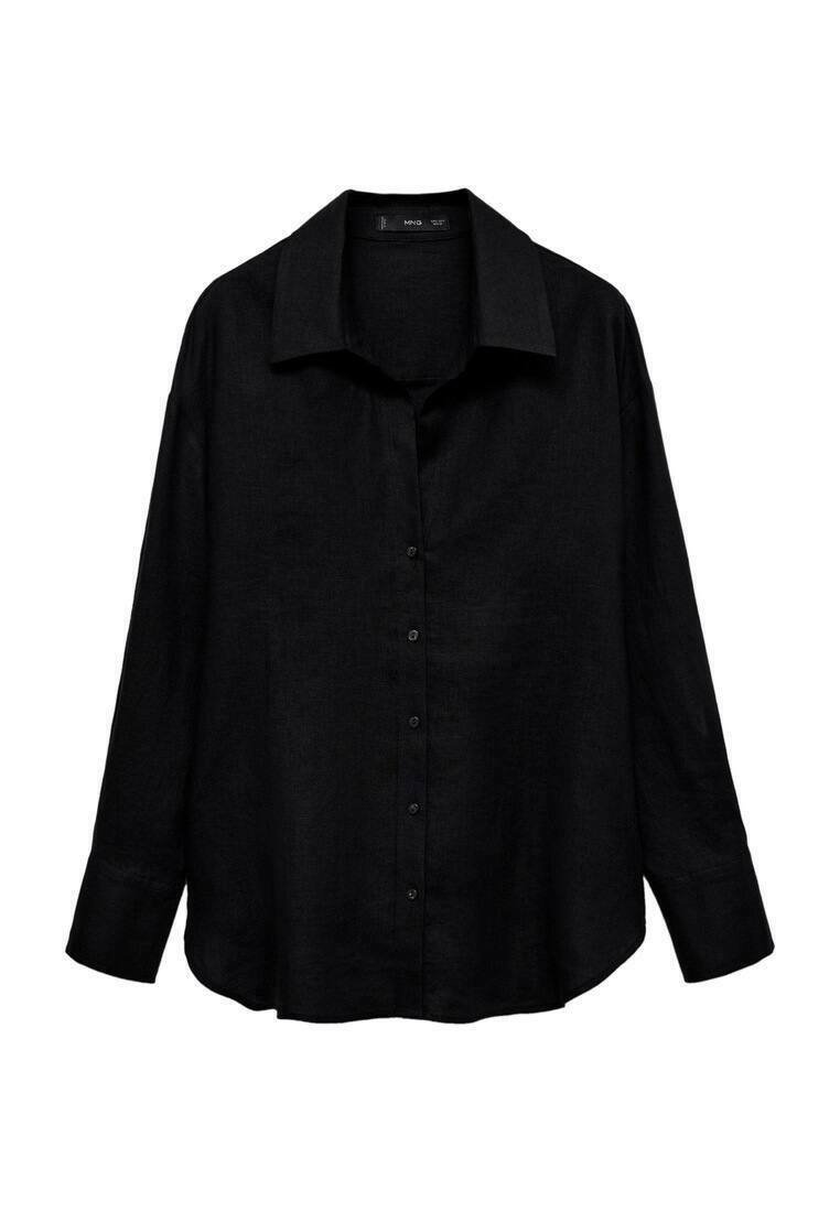Mango Overhemdblouse zwart