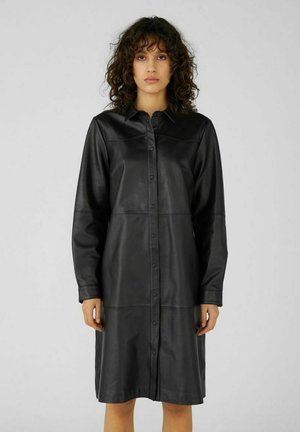 Shirt dress - black