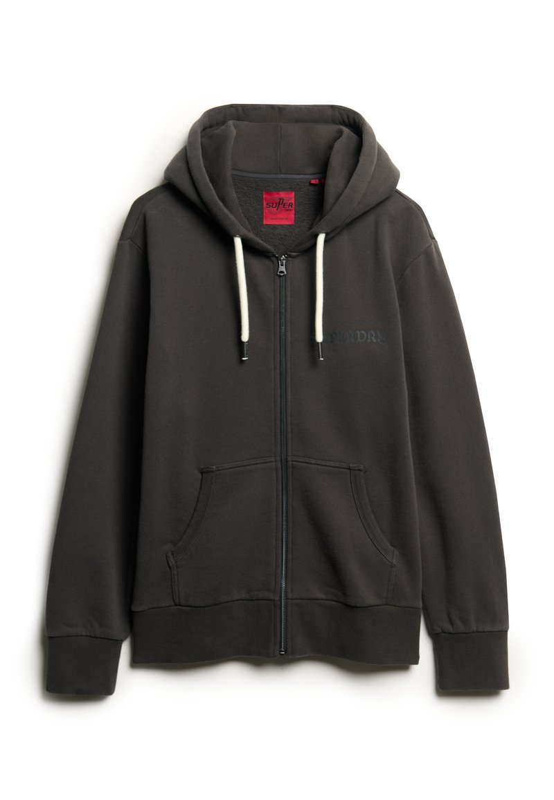 Superdry & Co Sweater met rits zwart