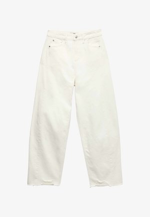 Marks & Spencer, BARREL LEG - Vaqueros baggy - soft white