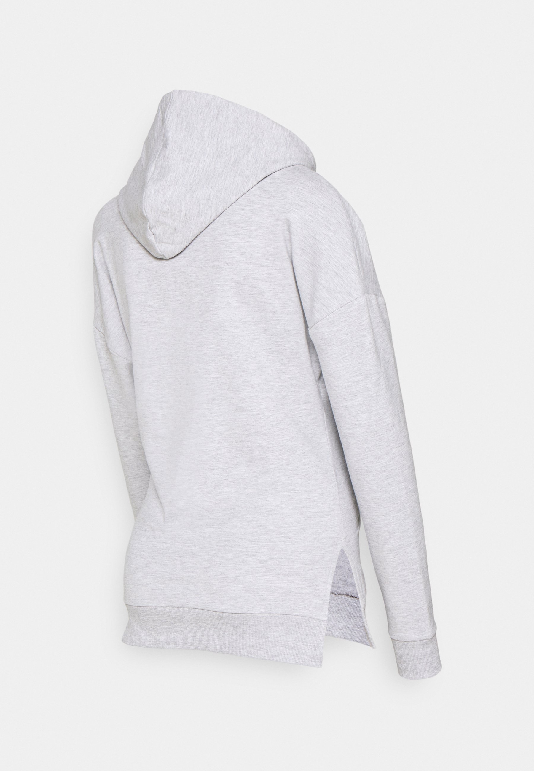 Anna Field MAMA Sweater greyGrijs Zalando.nl MAMA Trui met overhemdkraag Donkergrijs gemêleerd DAMES