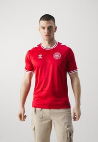 Hummel DENMARK DBU HOME JERSEY - Voetbalshirt - tango red