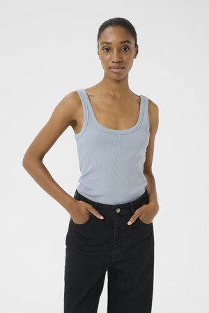 DREW LOGO - Top - grey blue