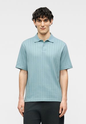 SIMON STRIPE - Bluză polo - light blue