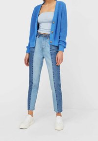 Stradivarius Kardigan - mottled blue