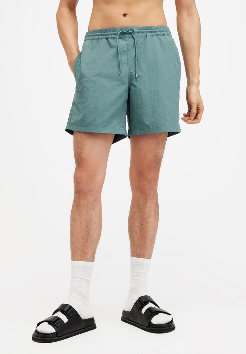 AllSaints WARDEN - Shorts da mare - aquara blue