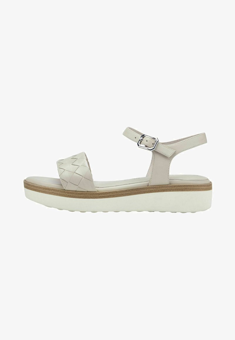 Tamaris Keilsandalette - ivory/beige - Zalando.ch tamaris keilsandalette beige