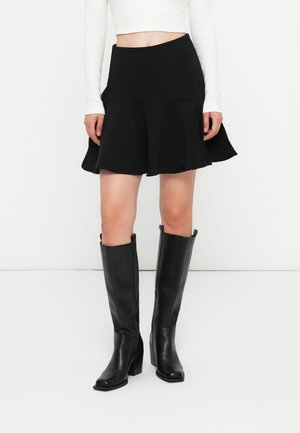 VISABBY SHORT SKIRT - Minirock - black beauty