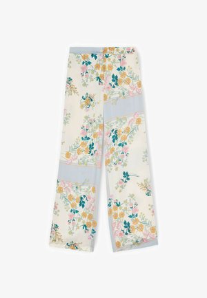 Motivi, PANTALONI PALAZZO CON STAMPA - Broek - bianco