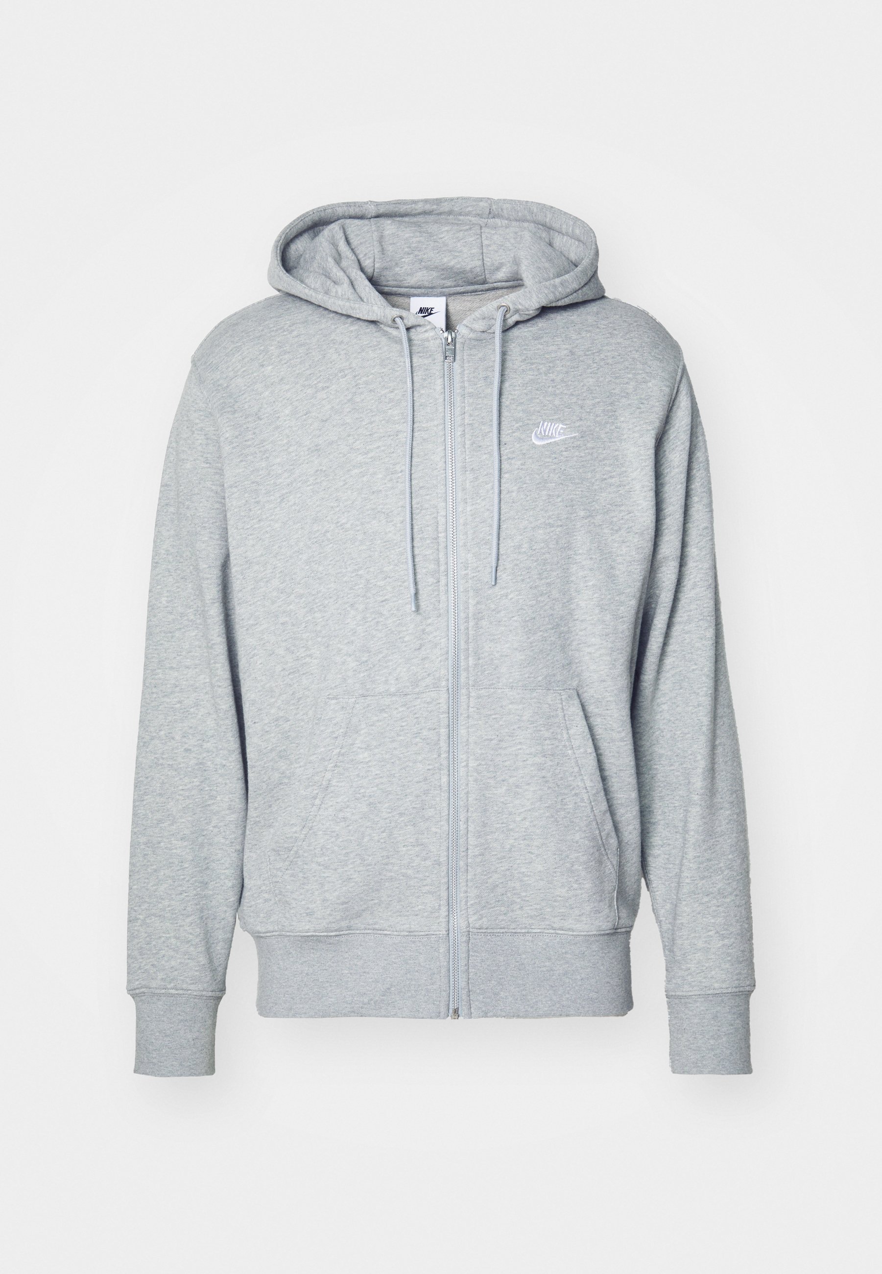 nike club hoodie gris