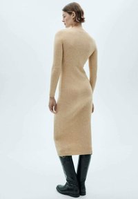 Mango Robe fourreau - brown