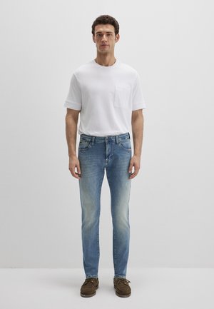 JAMES - Slim fit jeans - true blue ultra move