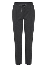 Unselected, dark grey melange