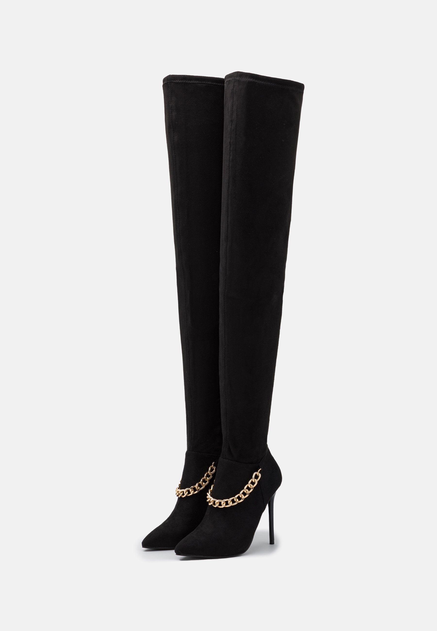 Even\u0026Odd Stivali sopra il ginocchio - black/nero - Zalando.it