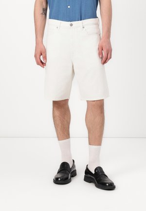 SLHREG ALEX - Short en jean - white denim