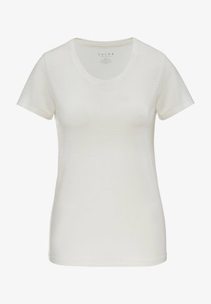 FALKE Daily ClimaWool Crew Neck - Unterhemd/-shirt - off white