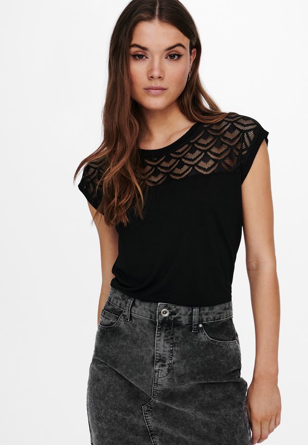 ONLNICOLE LIFE MIX - Basic T-shirt4