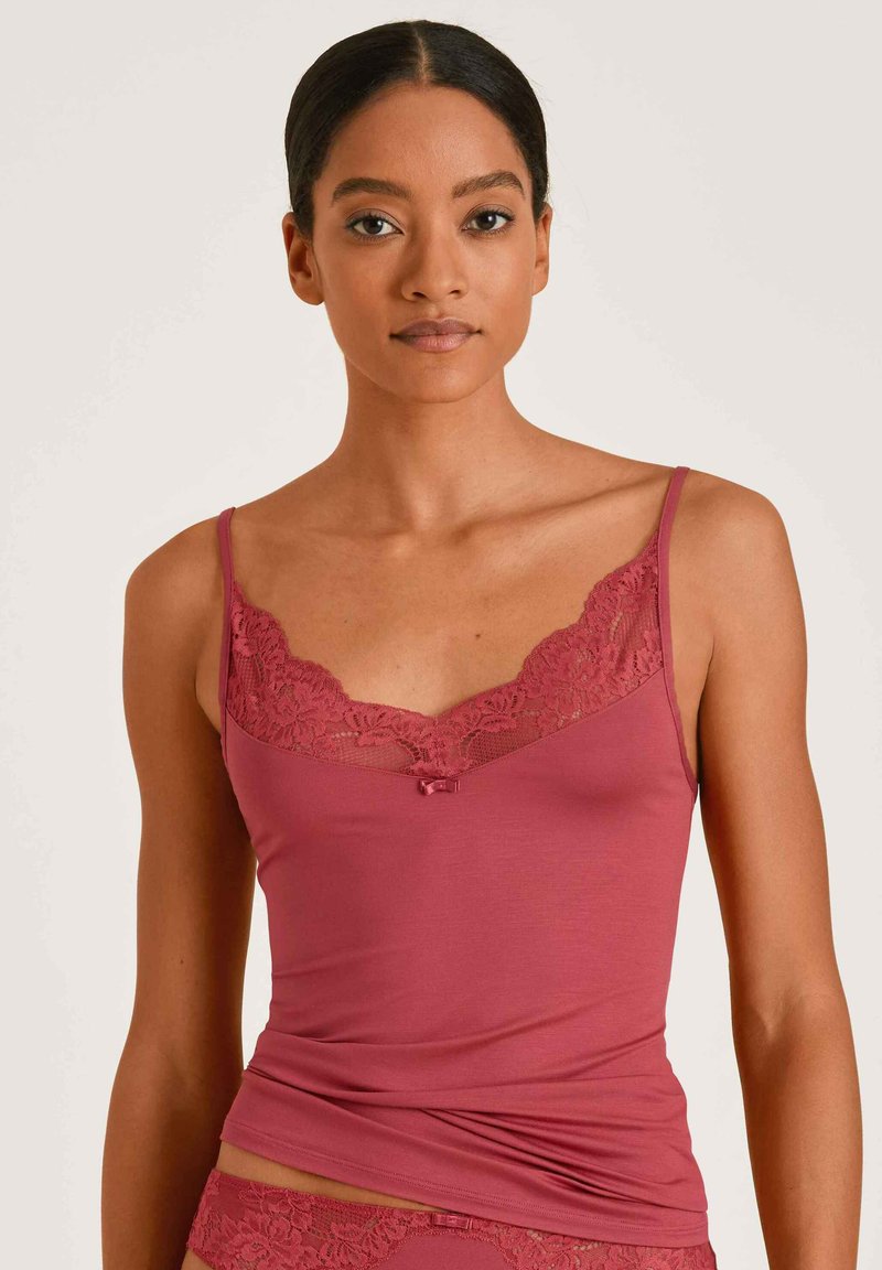 Calida MODAL SENSE - Maglietta intima - pomegranate red