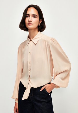 TIE WAIST  - Overhemdblouse - beige