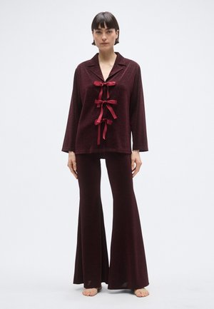 STARDUST LOUNGE SUIT SET - Pyžamová súprava - burgundy