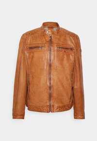 Gipsy by Mauritius Casaco de couro - cognac