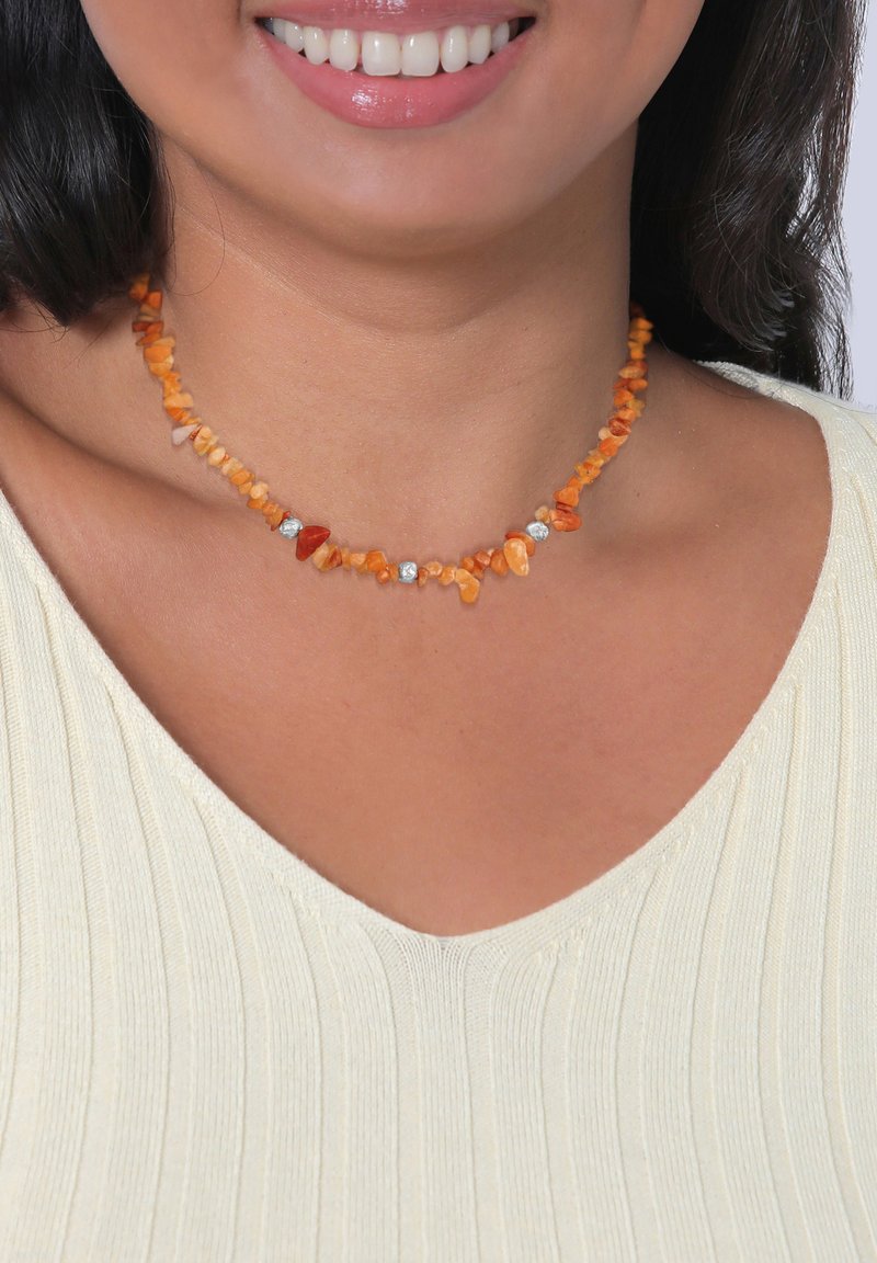 Elli SPIRITAL SUMMER NECKLACE - Halskæder - silberfarben