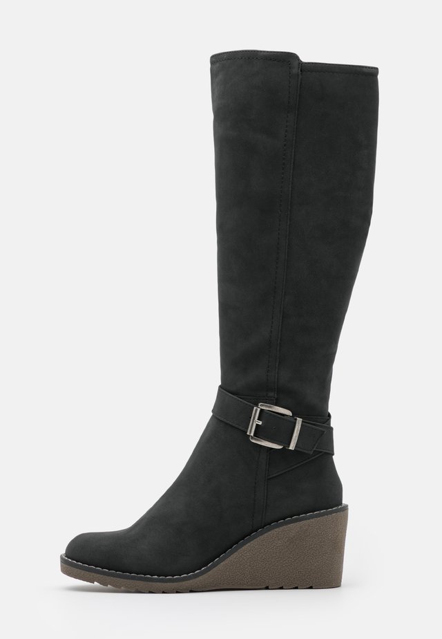 Botas con cuña de mujer Colección en oferta en Zalando Botas con cuña de mujer Colección en oferta en Zalando