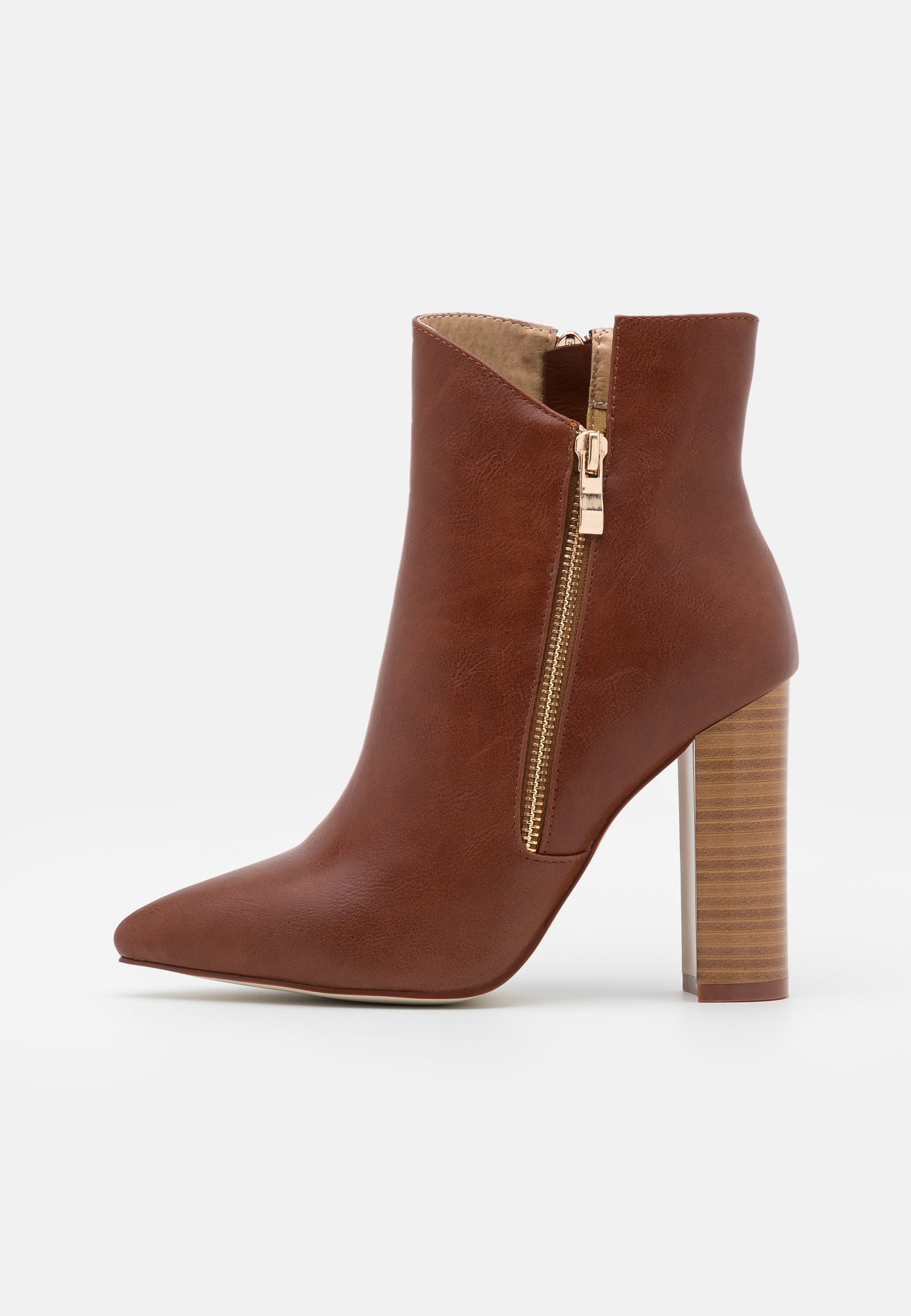 Bruine Laarzen met hoge hak online kopen | ZALANDO