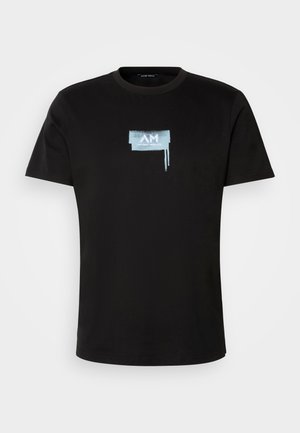 Antony Morato, REGULAR FIT WITH LOGO PRINT - Camiseta estampada - black