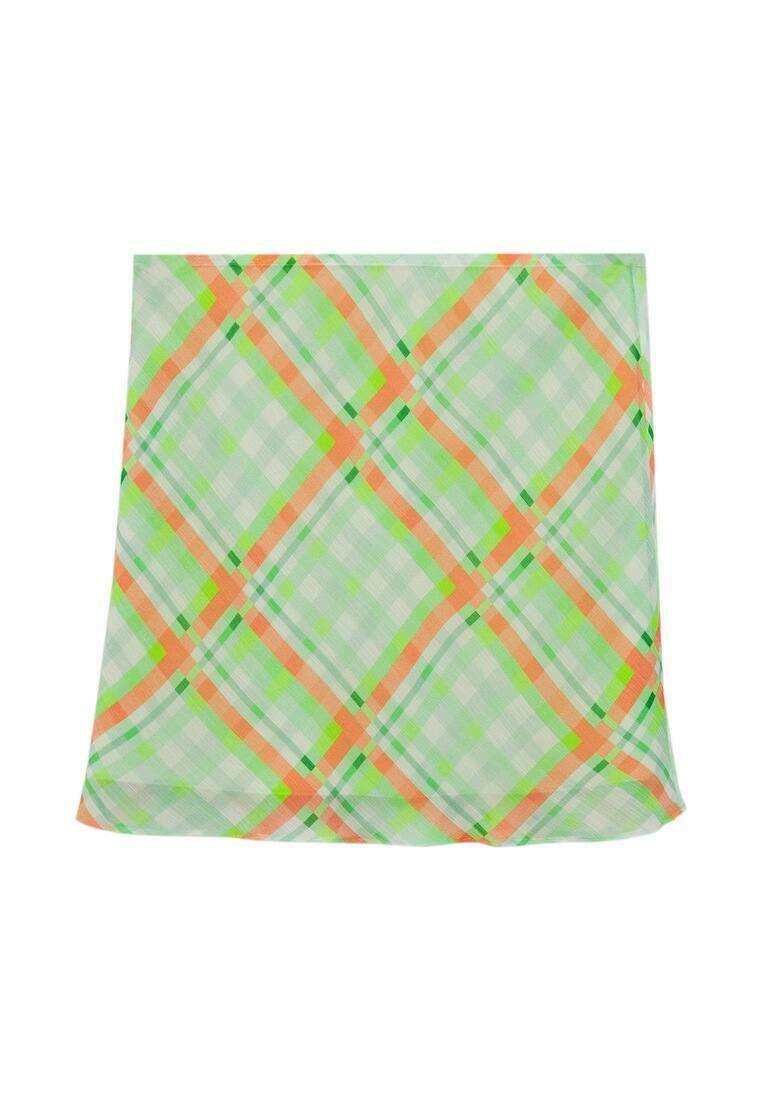 Mango A-lijn rok groen Mango A-lijn rok groen