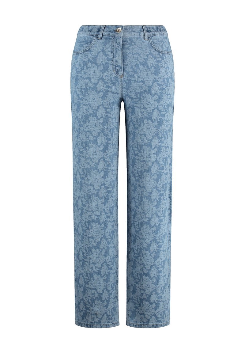 Samoon Straight leg jeans blauw denim/bluedenim Samoon Straight leg jeans blauw denim/bluedenim
