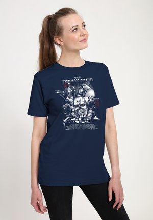 Henry Tiger, THE TERMINATOR OFFICIAL MOVIE POSTER GRAPHIC - Camiseta estampada - navy