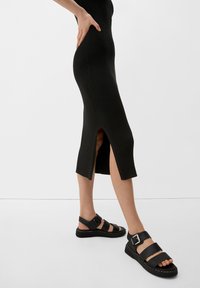 s.Oliver Robe fourreau - schwarz