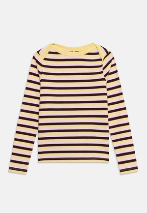 ONLY GIRLS, KOGRILEY - Top s dlhým rukávom - mellow yellow/pink lady/fudge