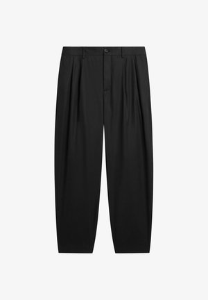 Massimo Dutti, Stoffhose - black