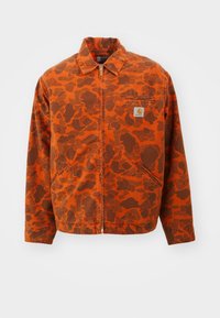 Selezionato, duck/green/turmeric garment dyed