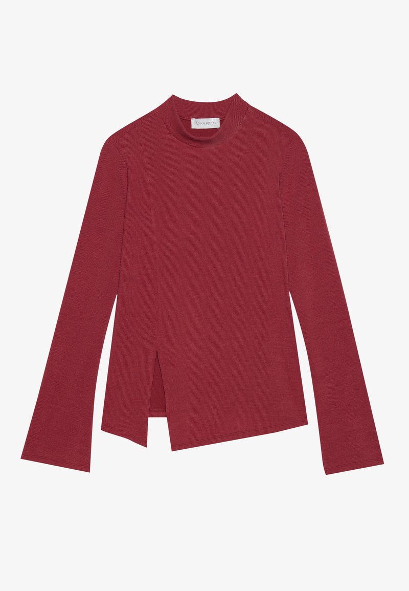 Anna Field Longsleeve bordeauxrood