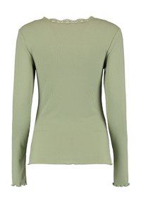 Hailys 2-ER SET - Langarmshirt - schwarz khaki