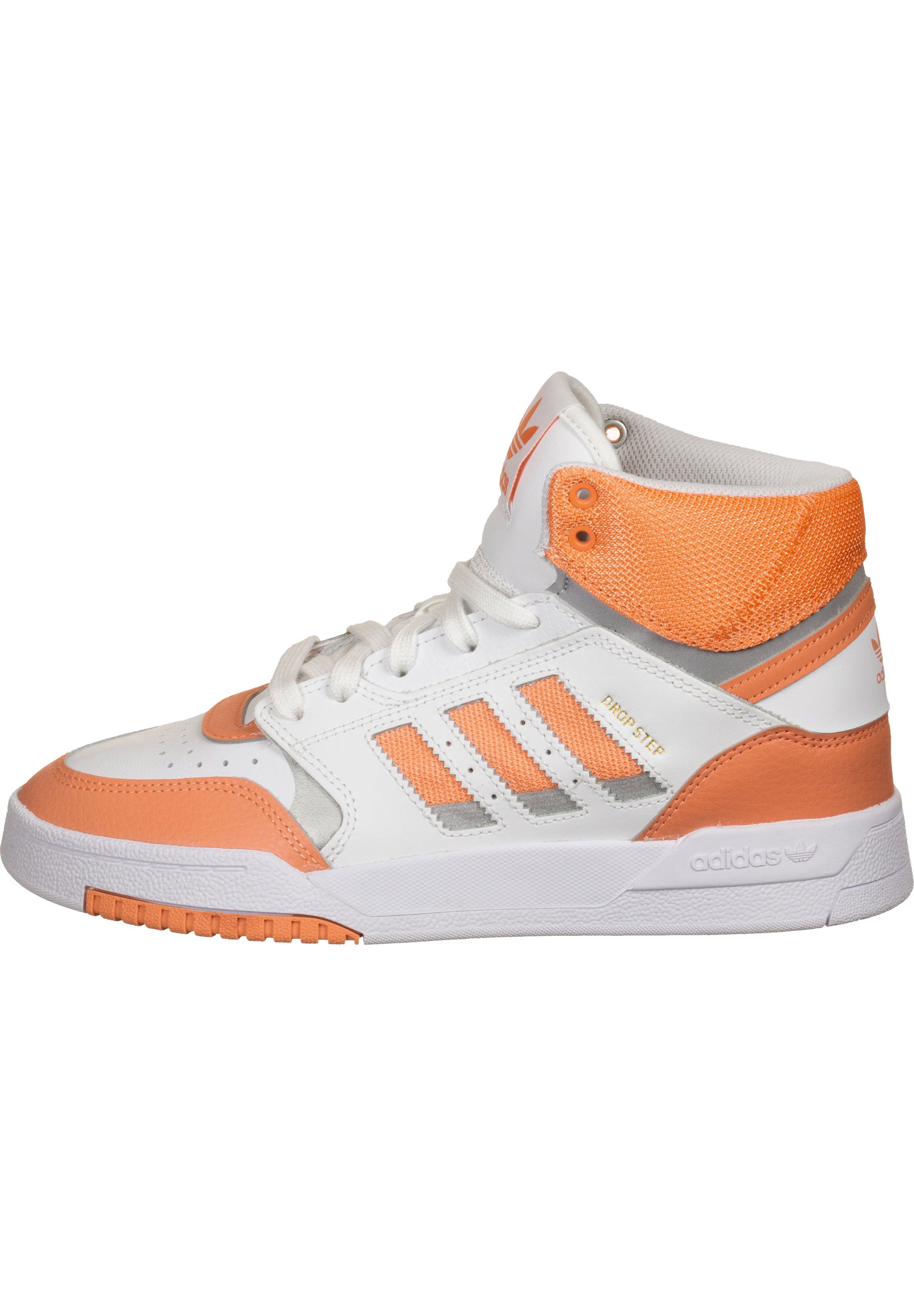 adidas Originals DROP STEP SHOES - Baskets montantes - ftwr white/amber  tint/blanc - ZALANDO.FR