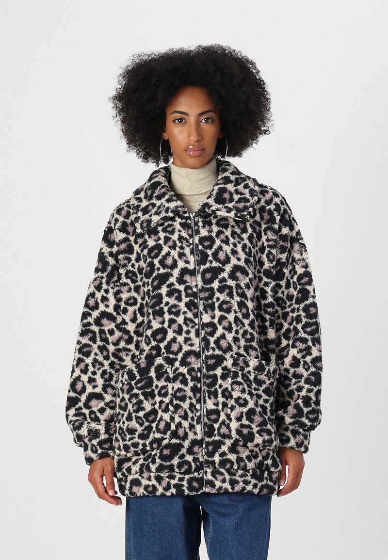 Noisy May NMCUDDLE ZIPPER - Zimska jakna - beige