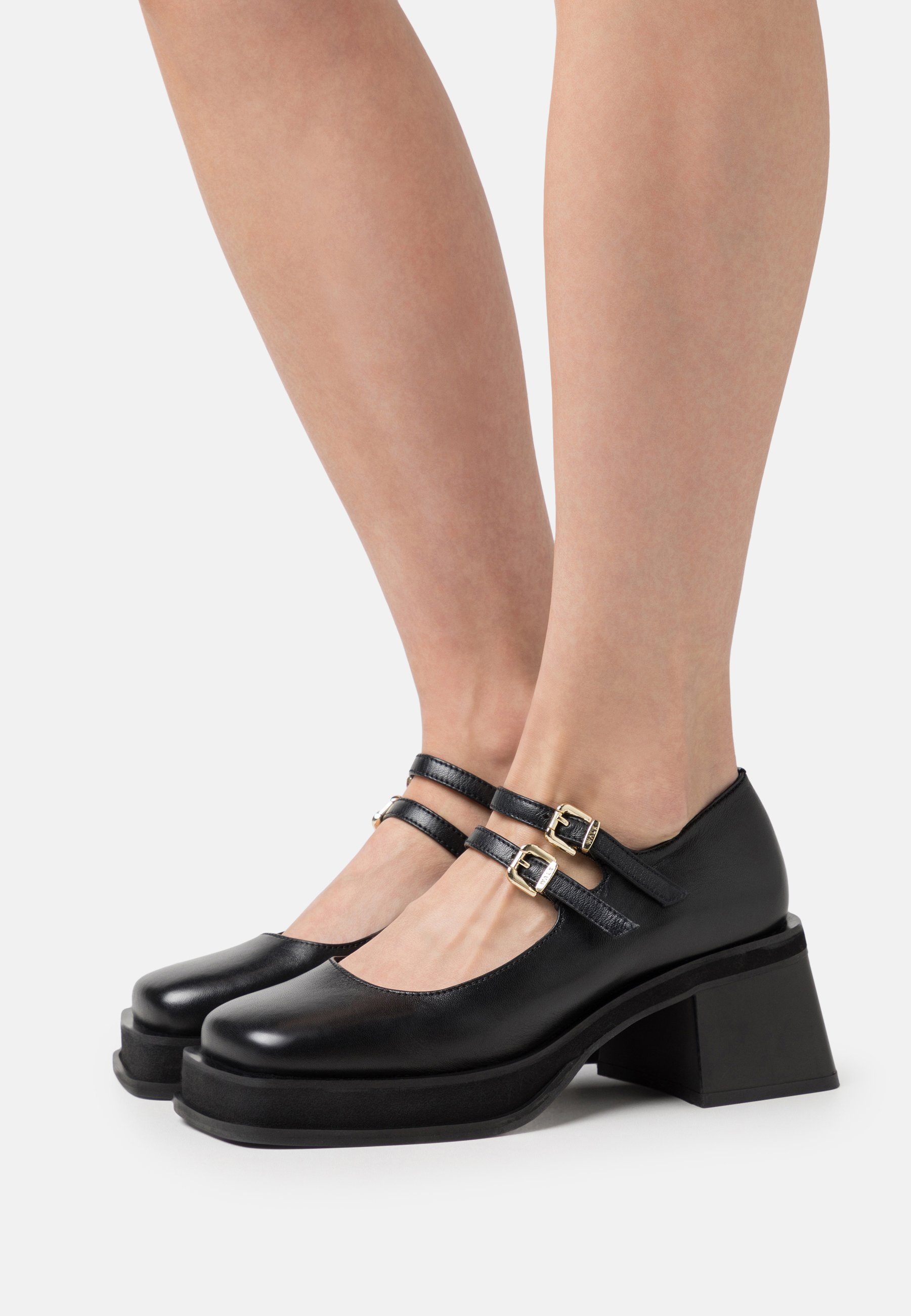 Walk London MARY JANE - Scarpe con plateau - black/nero - Zalando.it