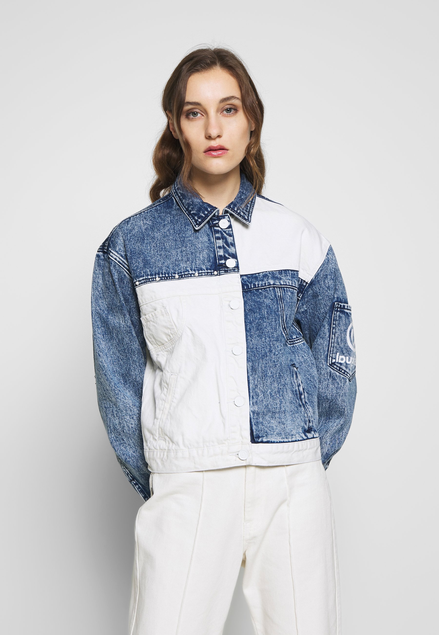 Desigual LOLLYPOP Jeansjacka blue deinmwhite Zalando.se Desigual Jeansjacka white Zalando.se